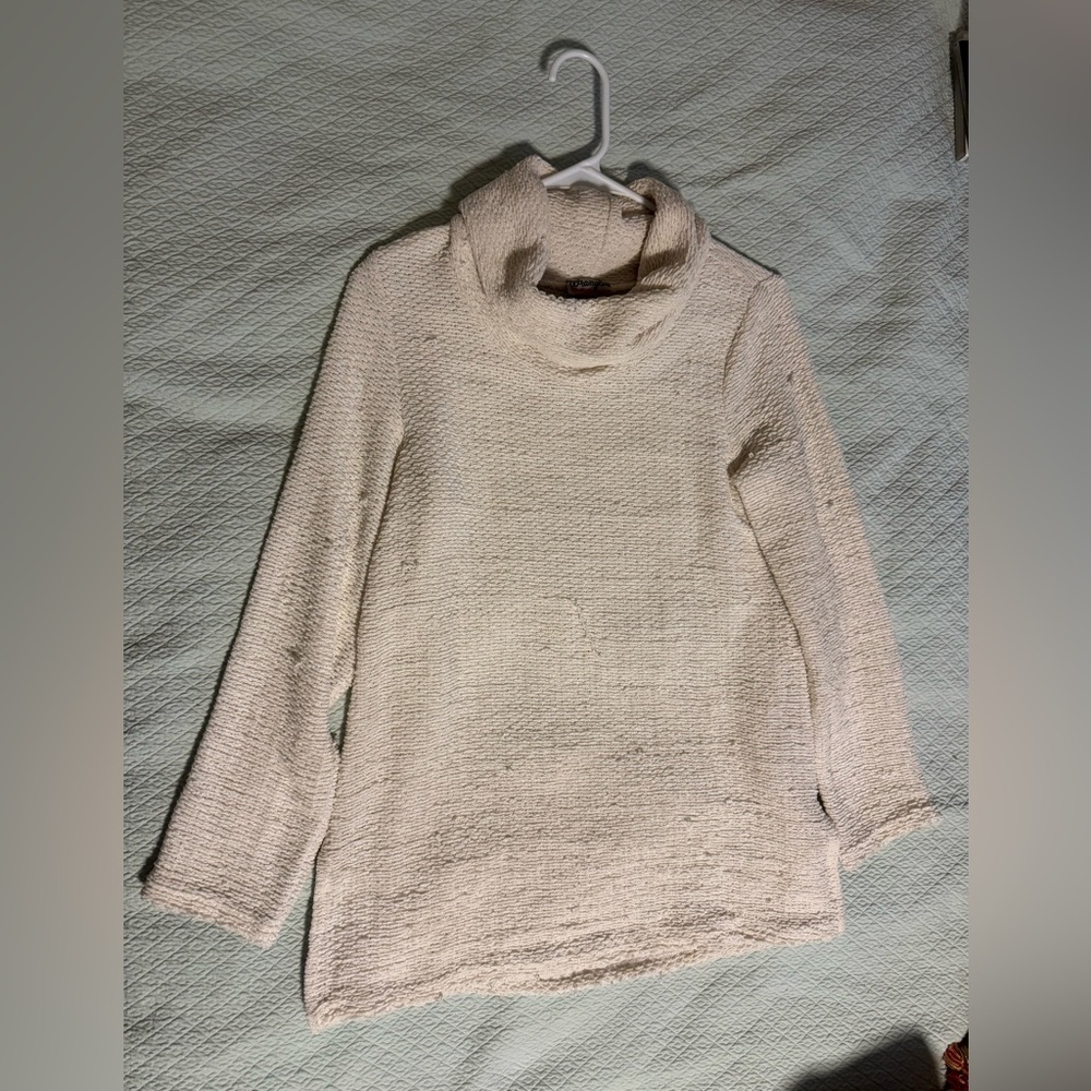 Wrangler white Cowl Neck knit Sweater
